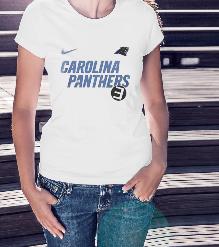 Nike Carolina Panthers Eminem Collaboration T-Shirt