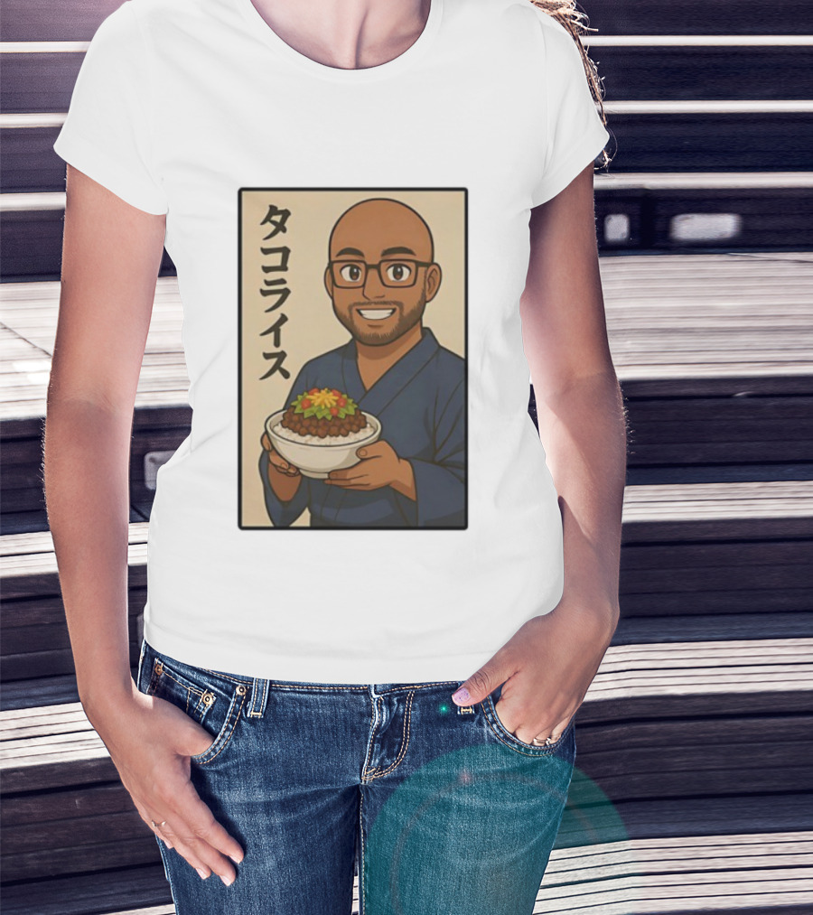 Taco Rice Lover Japanese Cuisine Okinawa Food Favorite Japan Graphics T-Shirt
