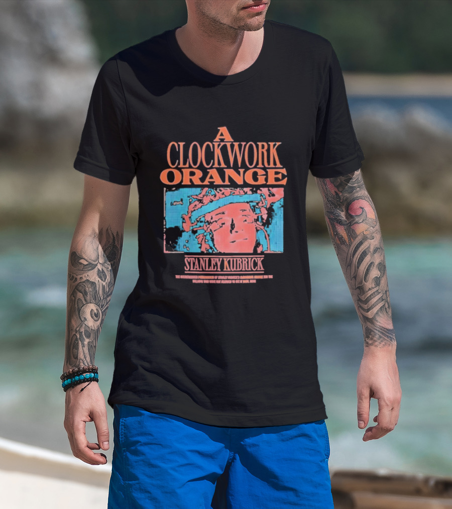 A Work Orange Stanley Kubrick Vintage Cult Classic T-Shirt