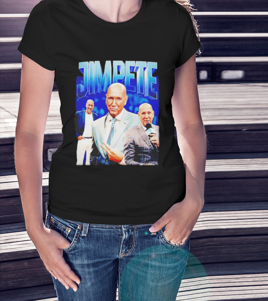 Jim Pete American Former Professional Basketball Player T-Shirt