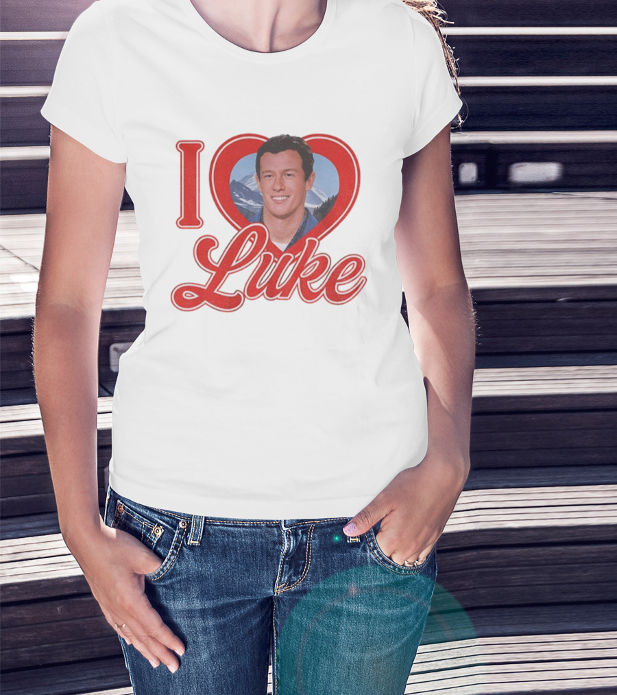 I Heart Luke Callum Turner Celebrity Reference T-Shirt
