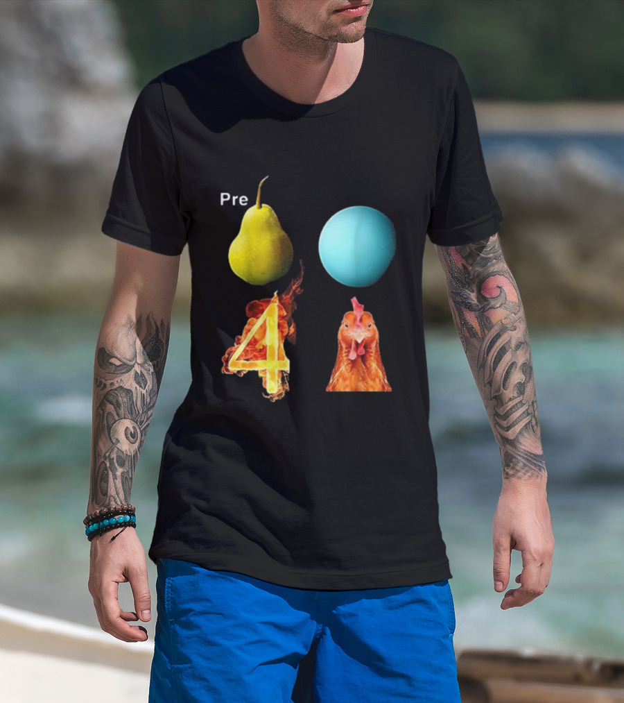 Pre Pear Uranus 4 Chicken Dan Howell T-Shirt