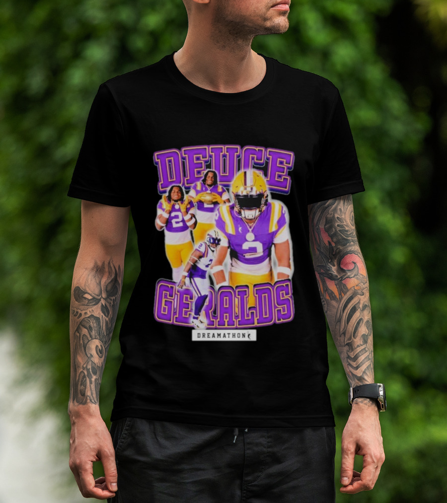 Deuce Geralds Dreamathon Football Player Highlights T-Shirt
