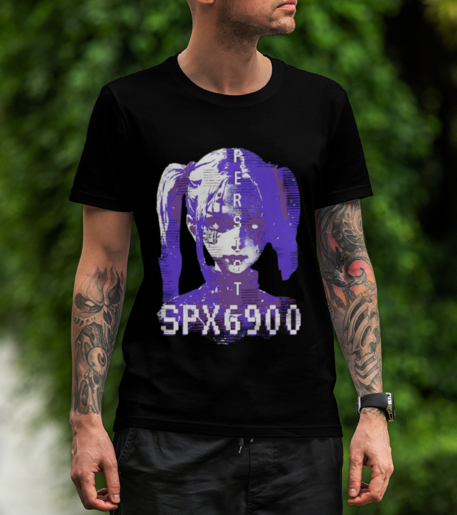 SPX6900 Persist Vaporwave Anime Aesthetic T-Shirt