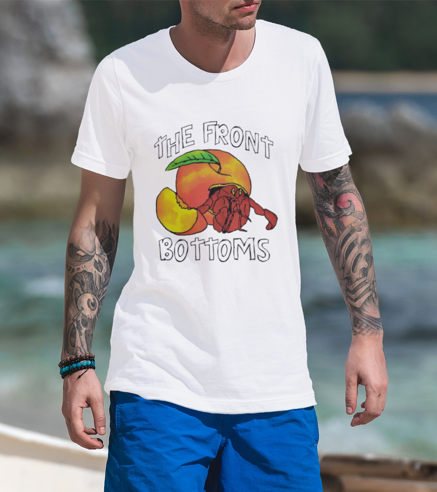 The Front Bottoms Hermit Crab Peach T-Shirt