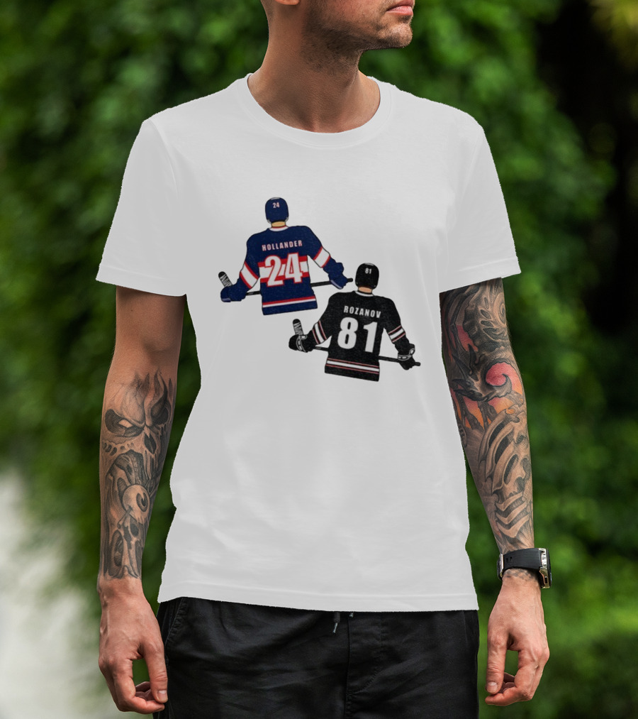 Hollander 24 Rozanov 81 Heated Rivalry Hockey Jersey Showdown T-Shirt