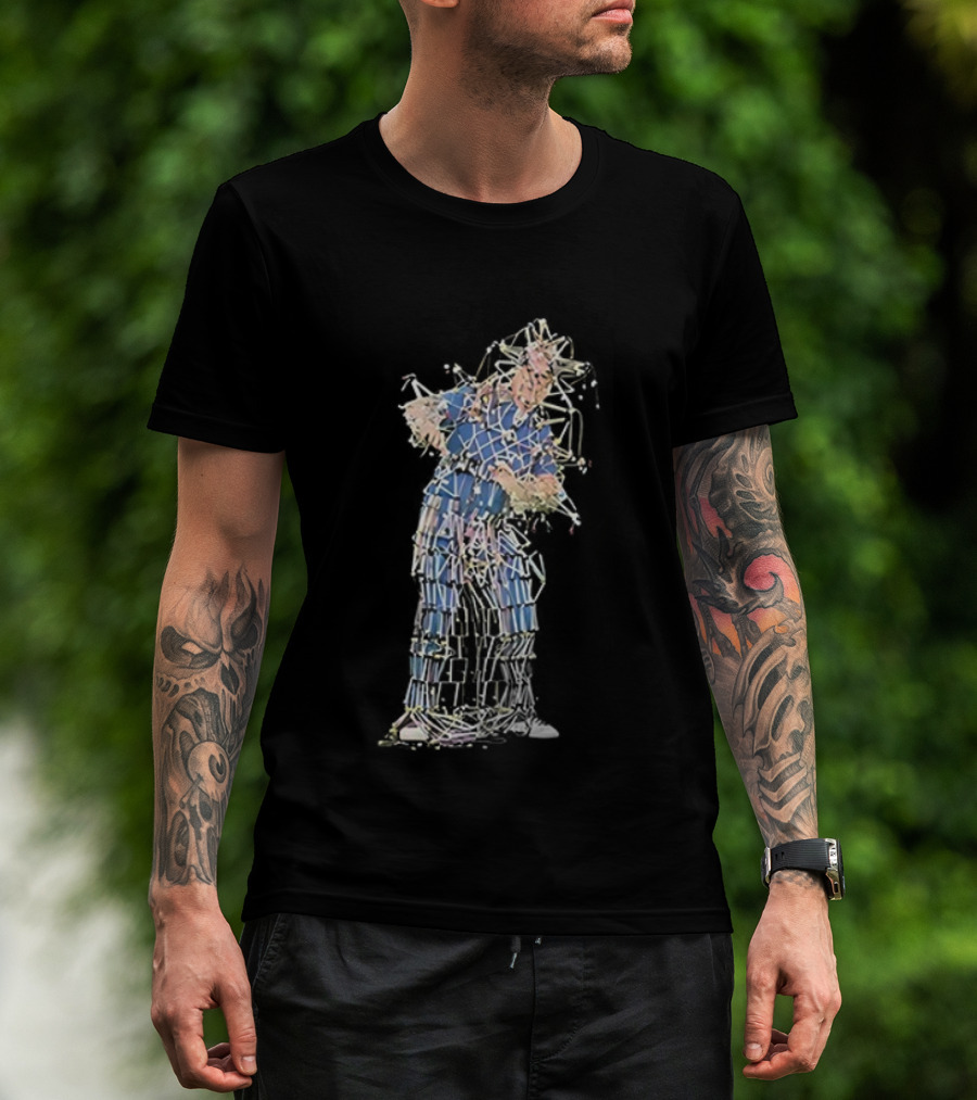 David Byrne Who Is The Sky Tour Abstract 2023 T-Shirt