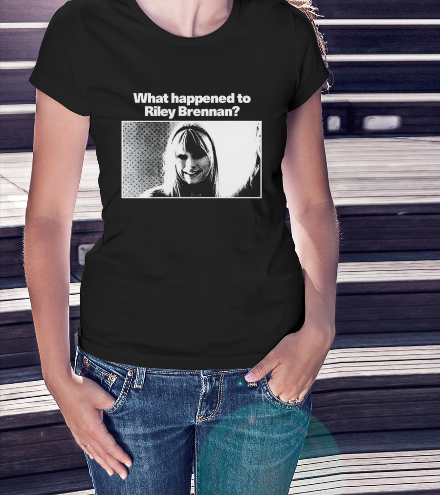 What Happened To Riley Brennan Face Design T-Shirt