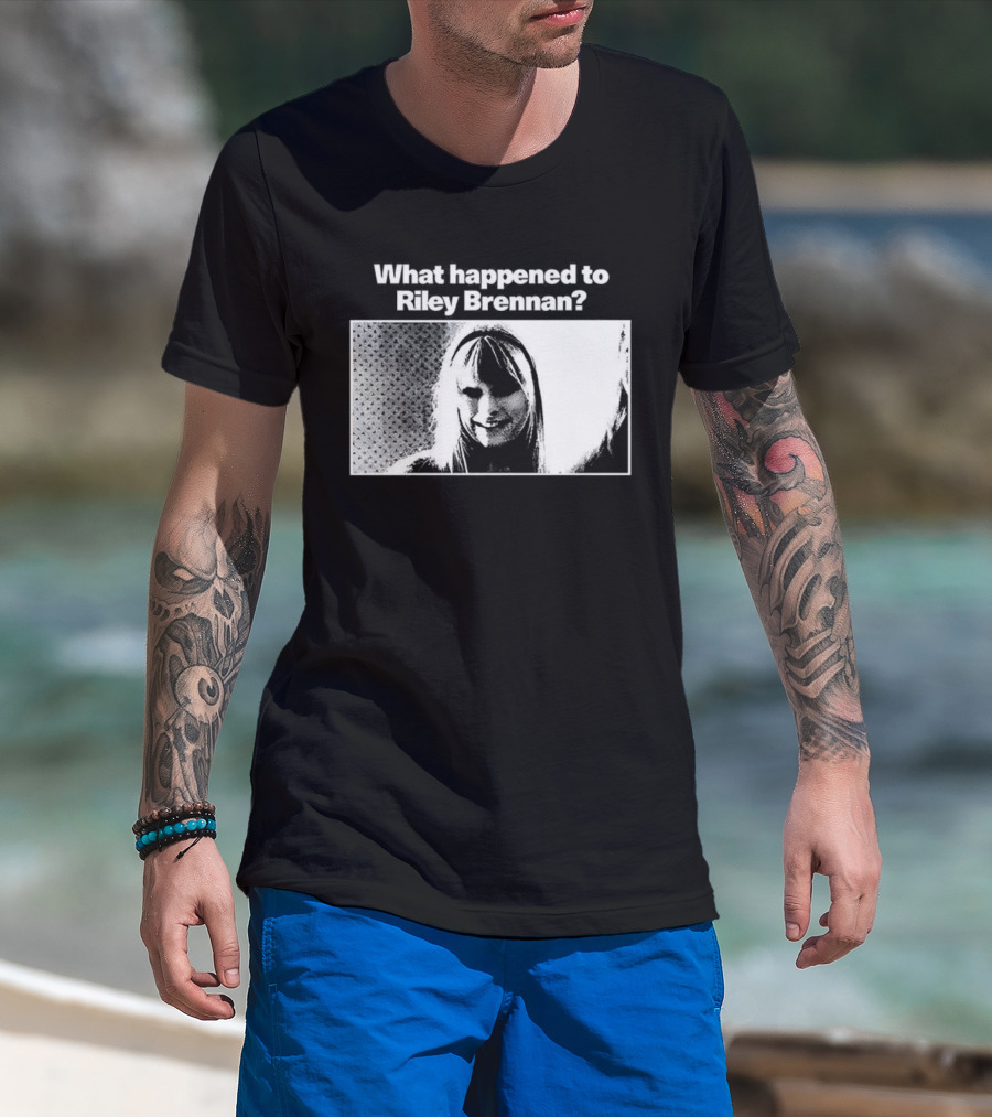What Happened To Riley Brennan Face Design T-Shirt