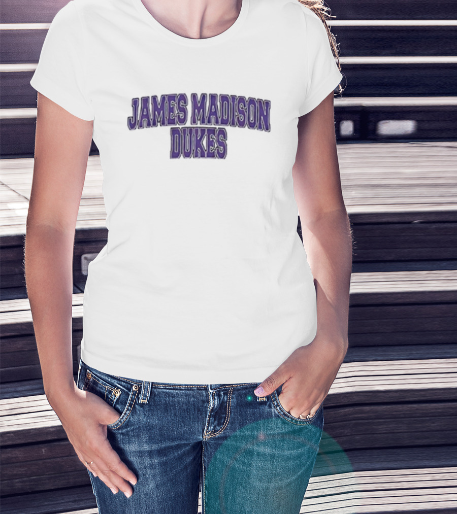 James Madison Dukes Born With Heart On Sleeve Fire In Soul T-Shirt
