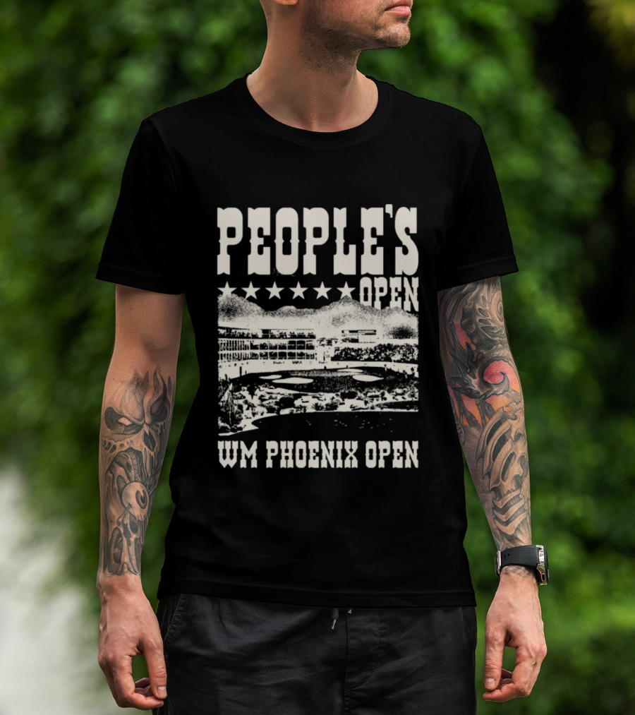 Barstool Golf People's Open WM Phoenix Open Western T-Shirt