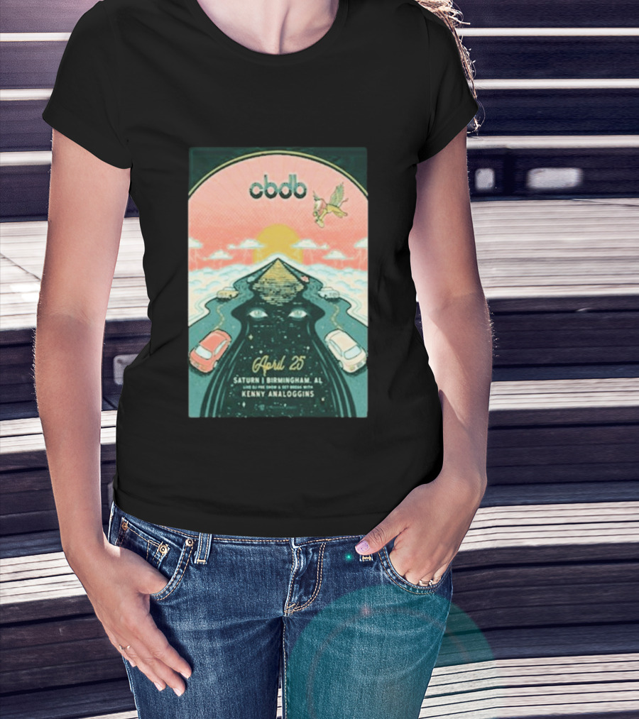 CBDB April 25 Saturn Birmingham AL With Kenny Analoggins T-Shirt