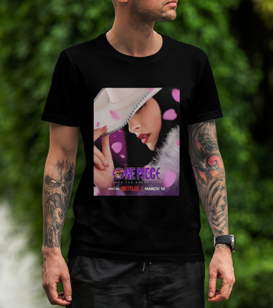 One Piece Season 2 Into The Grand Line Live Action Nico Robin Miss All Sunday Netflix March 10 T-Shirt