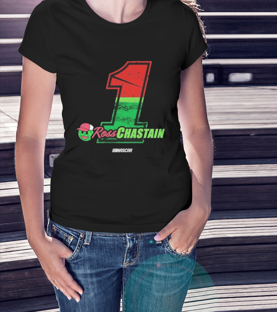 Ross Chastain Melon Man 1 NASCAR Racing Fan Merch T-Shirt