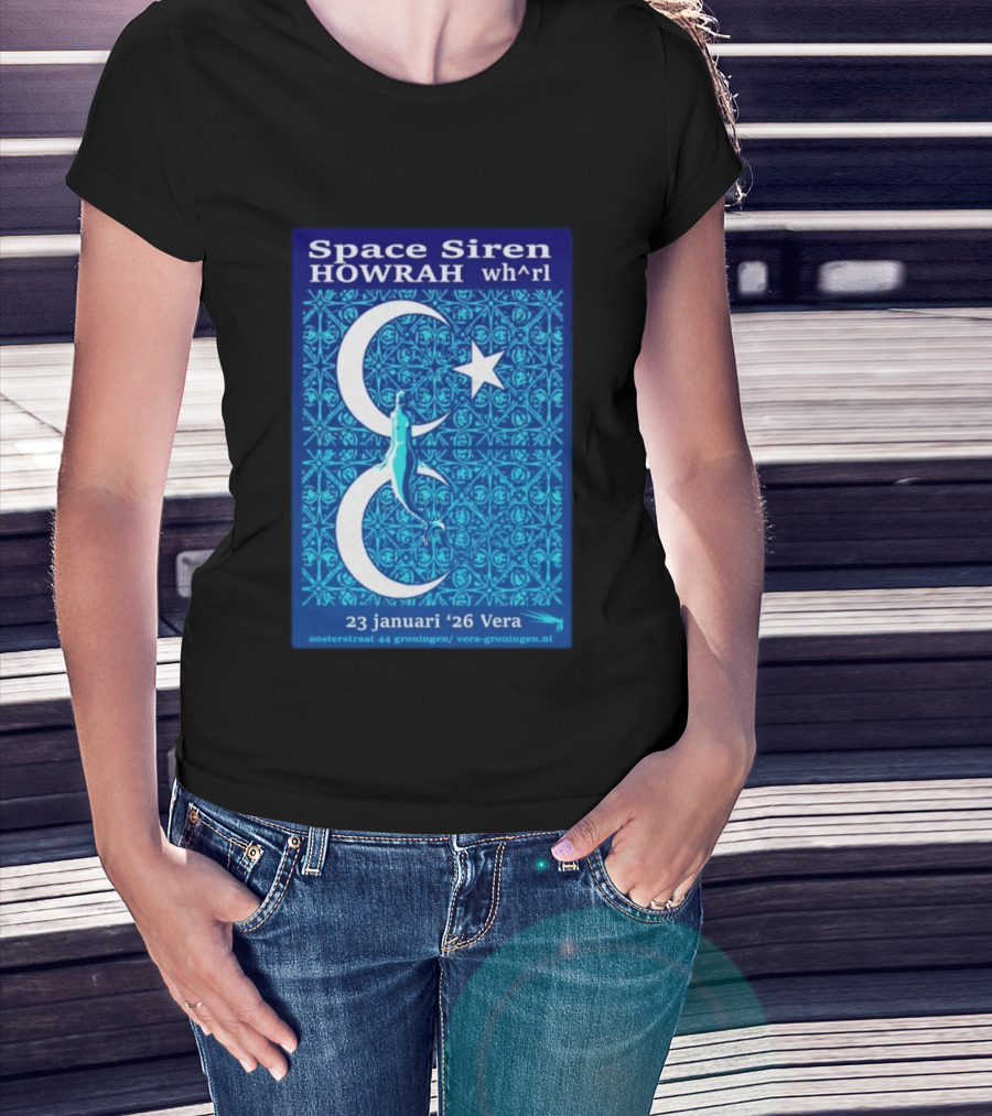 Space Siren Howrah Wh^rl 23 Januari 2026 Vera Groningen T-Shirt