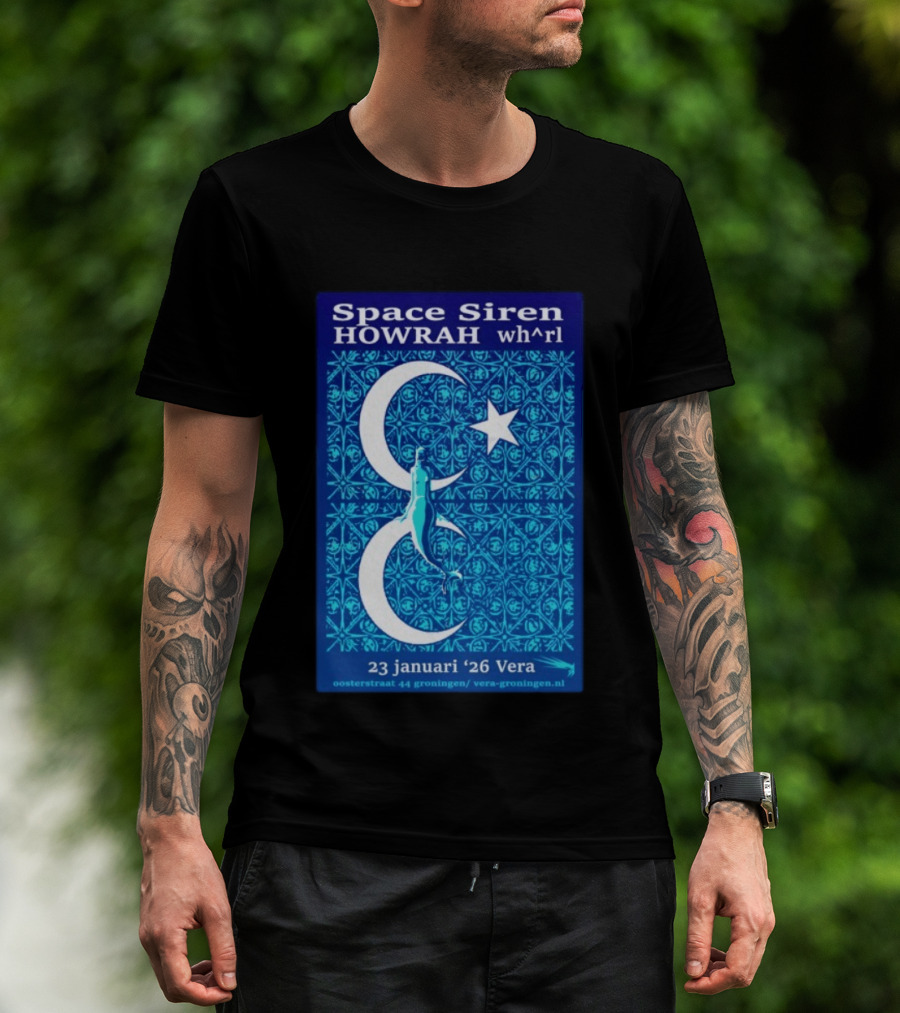Space Siren Howrah Wh^rl 23 Januari 2026 Vera Groningen T-Shirt