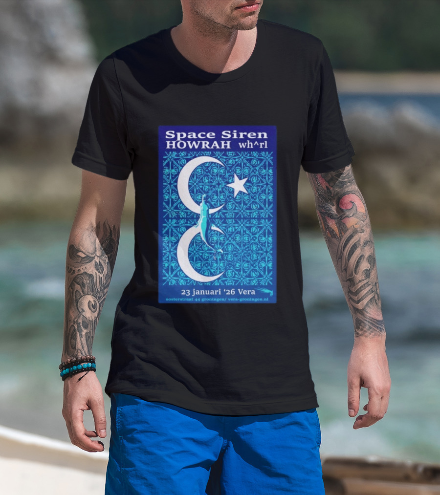 Space Siren Howrah Wh^rl 23 Januari 2026 Vera Groningen T-Shirt