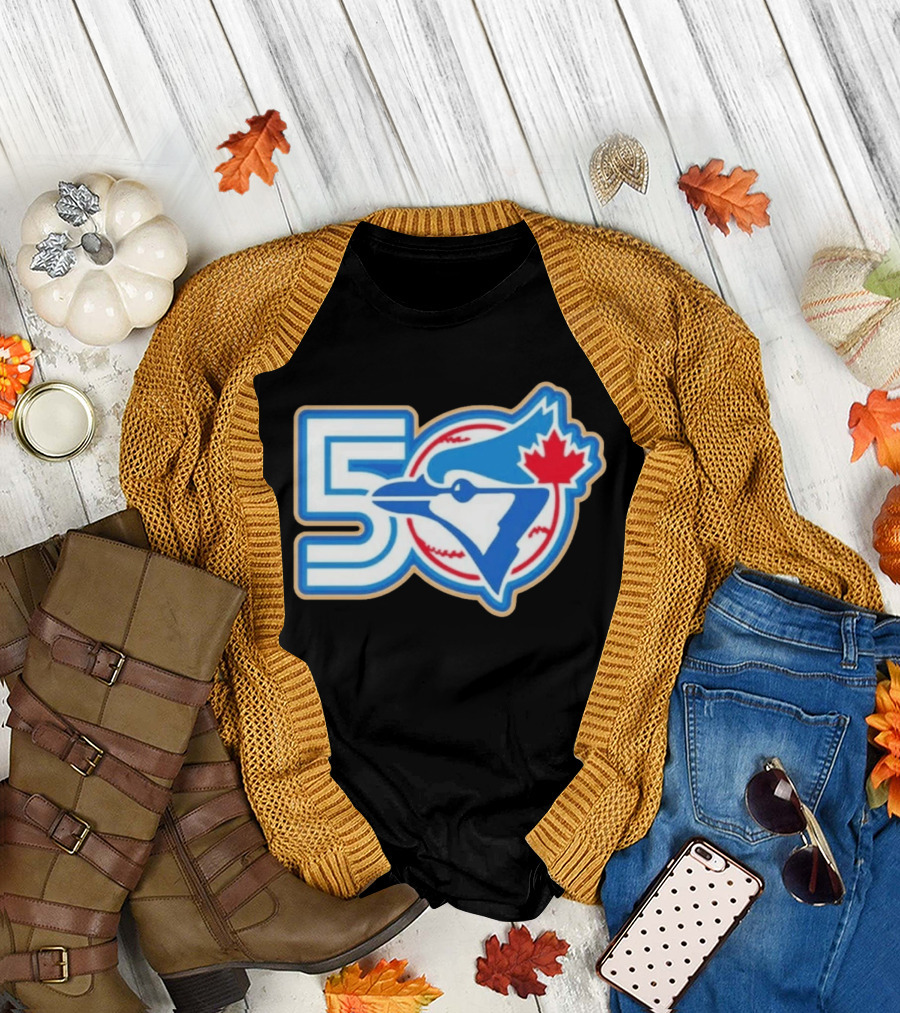 Toronto Blue Jays 50th Anniversary Celebration MLB 2026 Edition T-Shirt