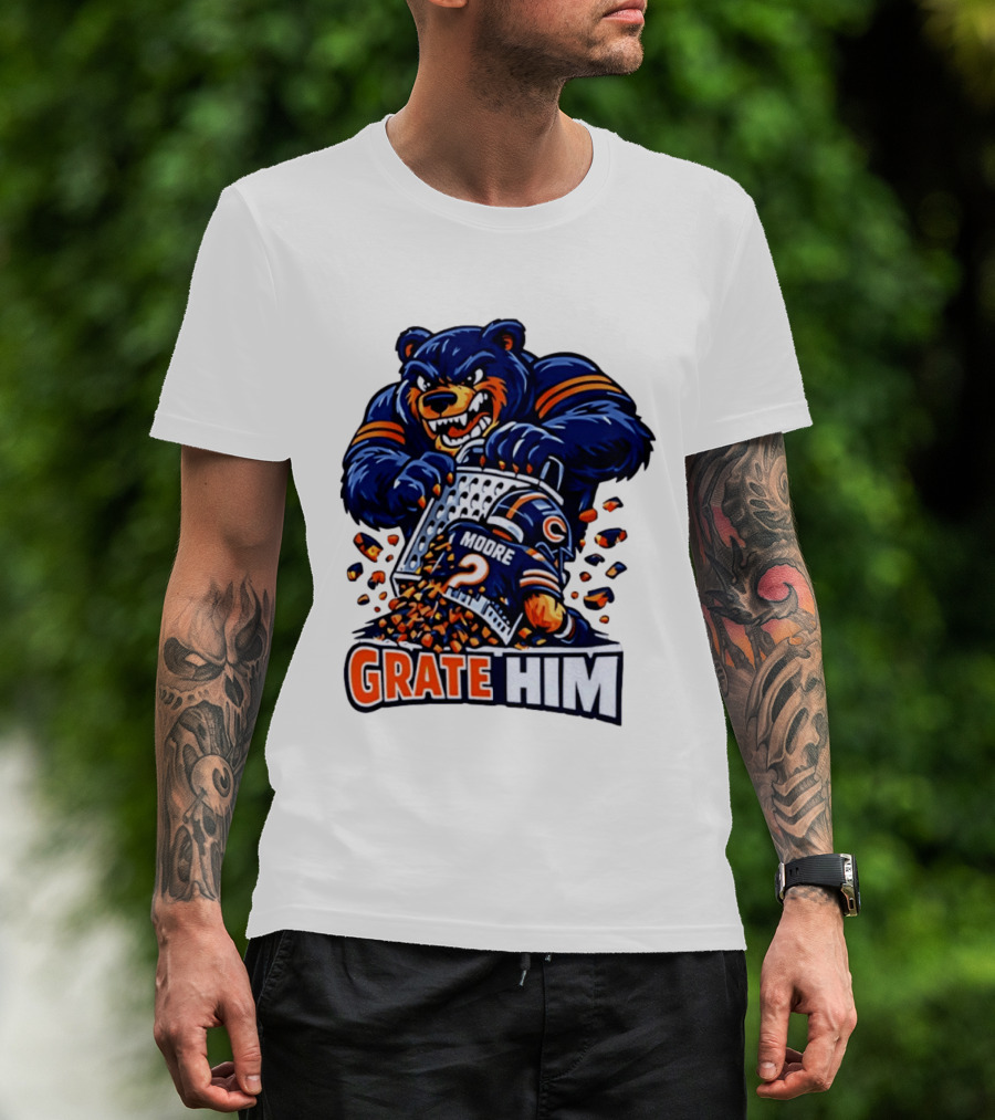 Chicago Bears Grate Him Moore 2 T-Shirt