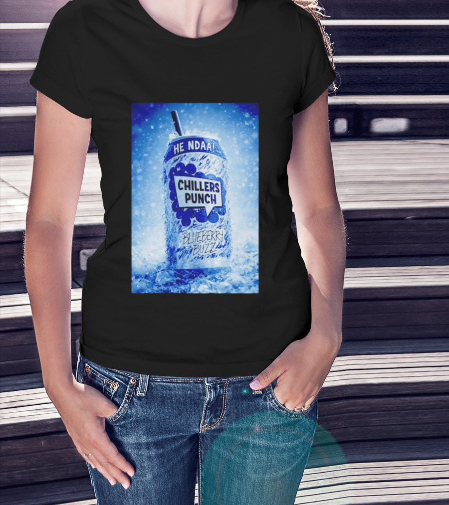 Blueberry Buzz He Ndaa Chillers Punch Can T-Shirt