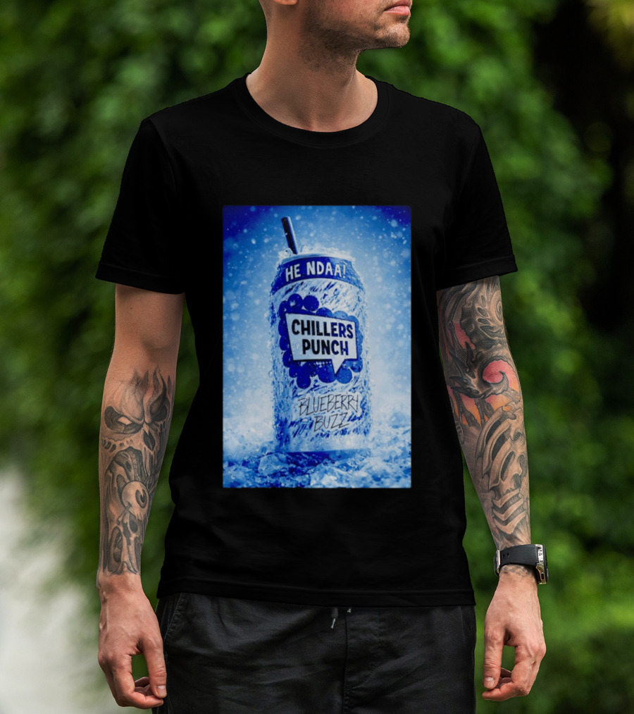 Blueberry Buzz He Ndaa Chillers Punch Can T-Shirt