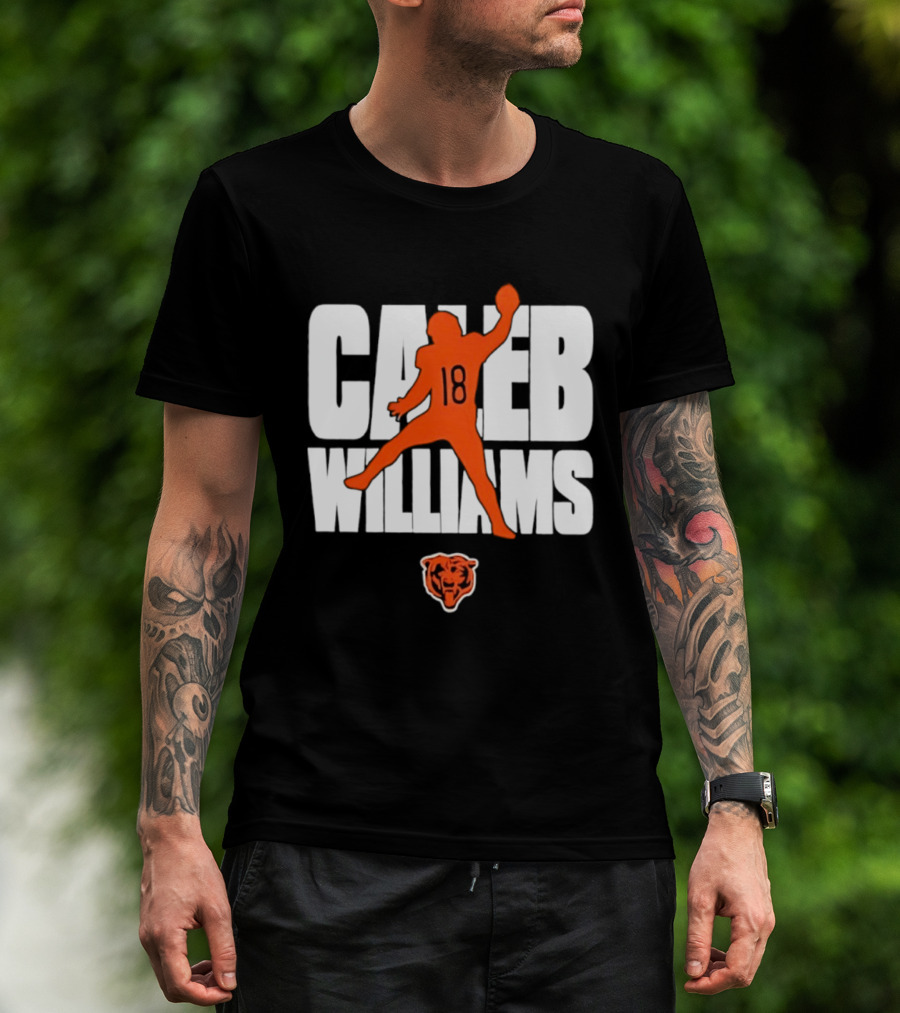 Caleb Williams Iceman 18 Chicago Bears 2026 T-Shirt