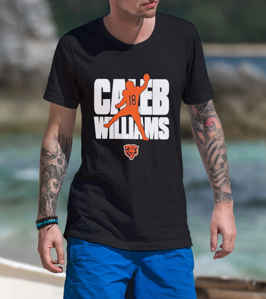 Caleb Williams Iceman 18 Chicago Bears 2026 T-Shirt