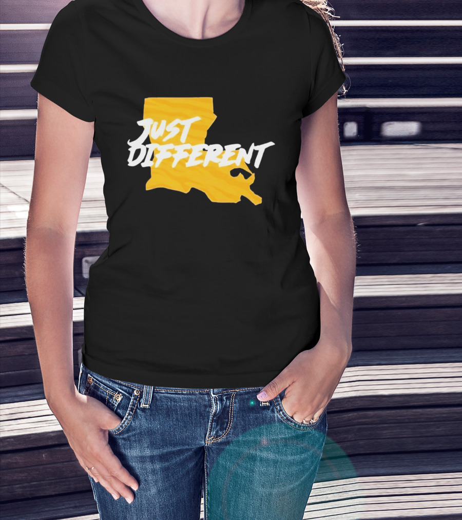 Just Different Louisiana State T-Shirt