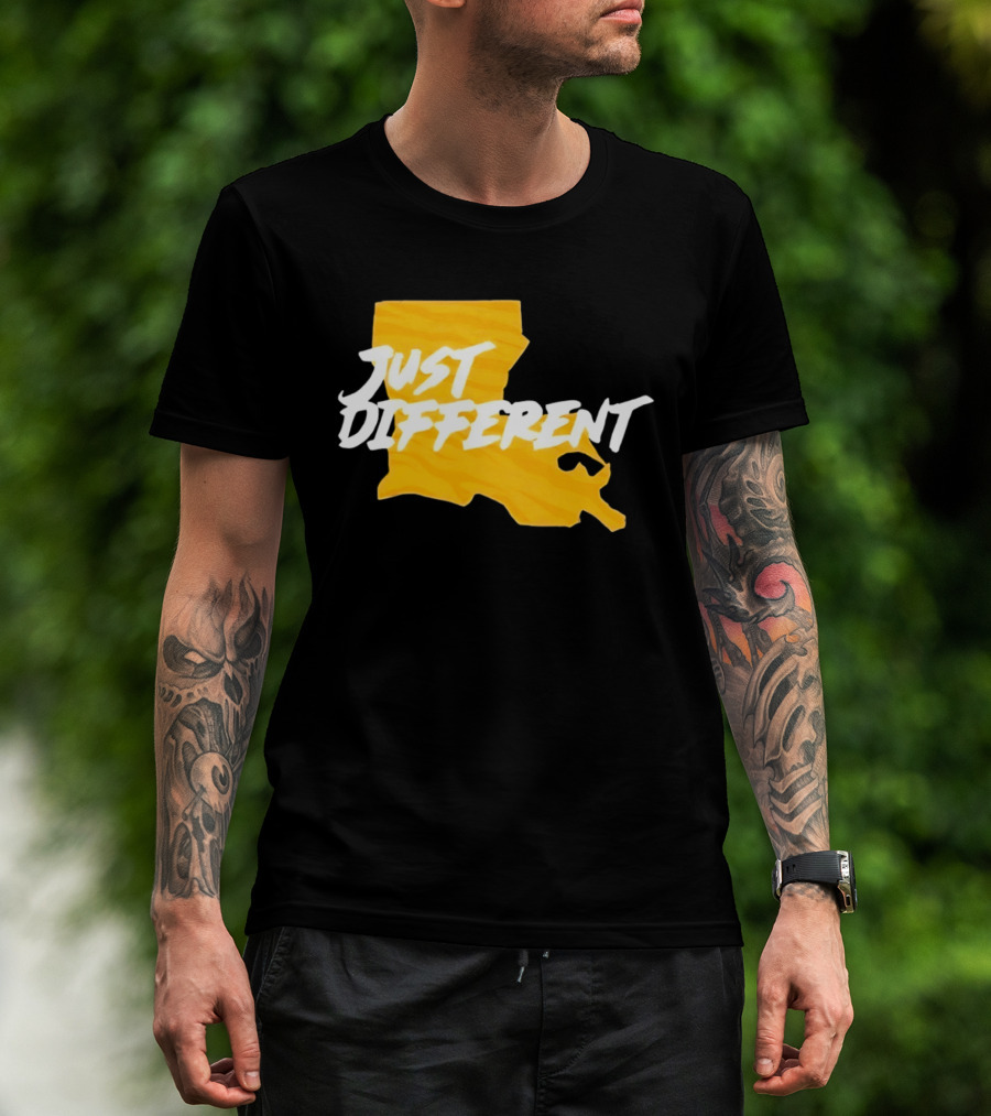 Just Different Louisiana State T-Shirt