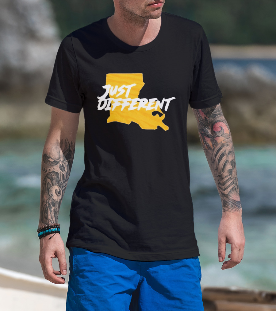 Just Different Louisiana State T-Shirt