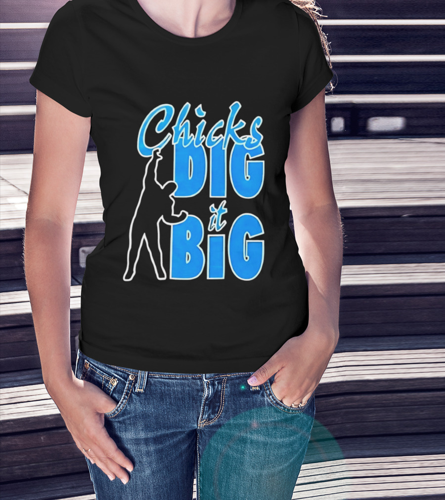 WWE Chicks Dig It Big Silhouette Gesture T-Shirt