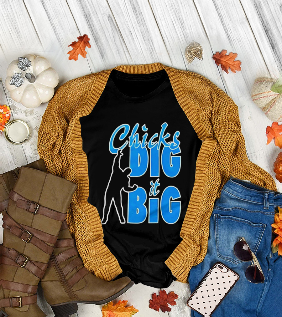 WWE Chicks Dig It Big Silhouette Gesture T-Shirt