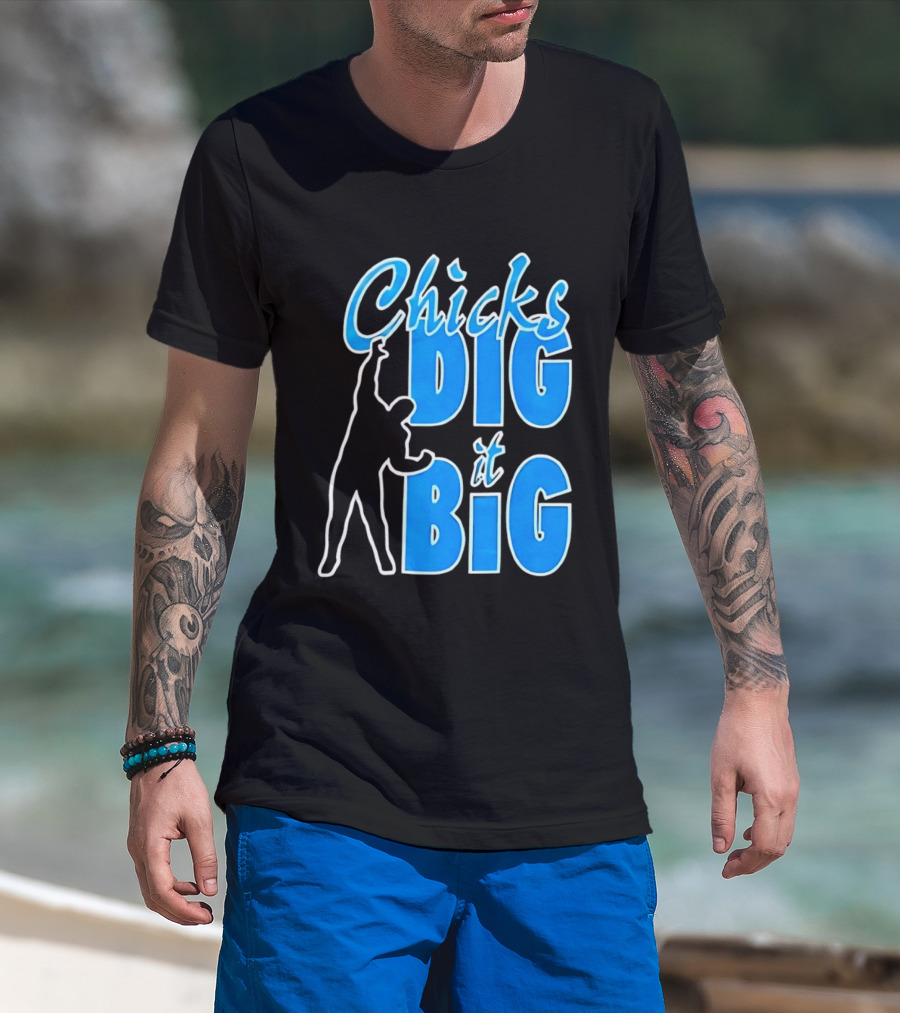 WWE Chicks Dig It Big Silhouette Gesture T-Shirt