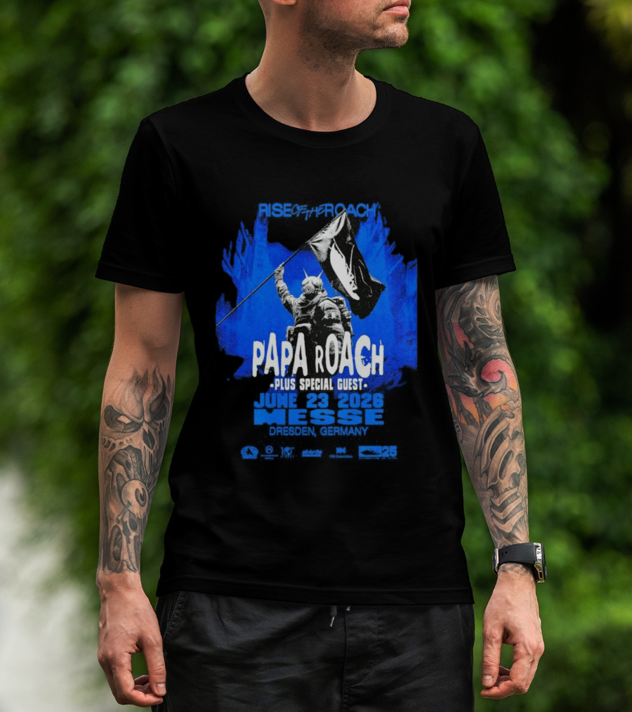 Papa Roach Plus Special Guest June 23 2026 Messe Dresden DE T-Shirt