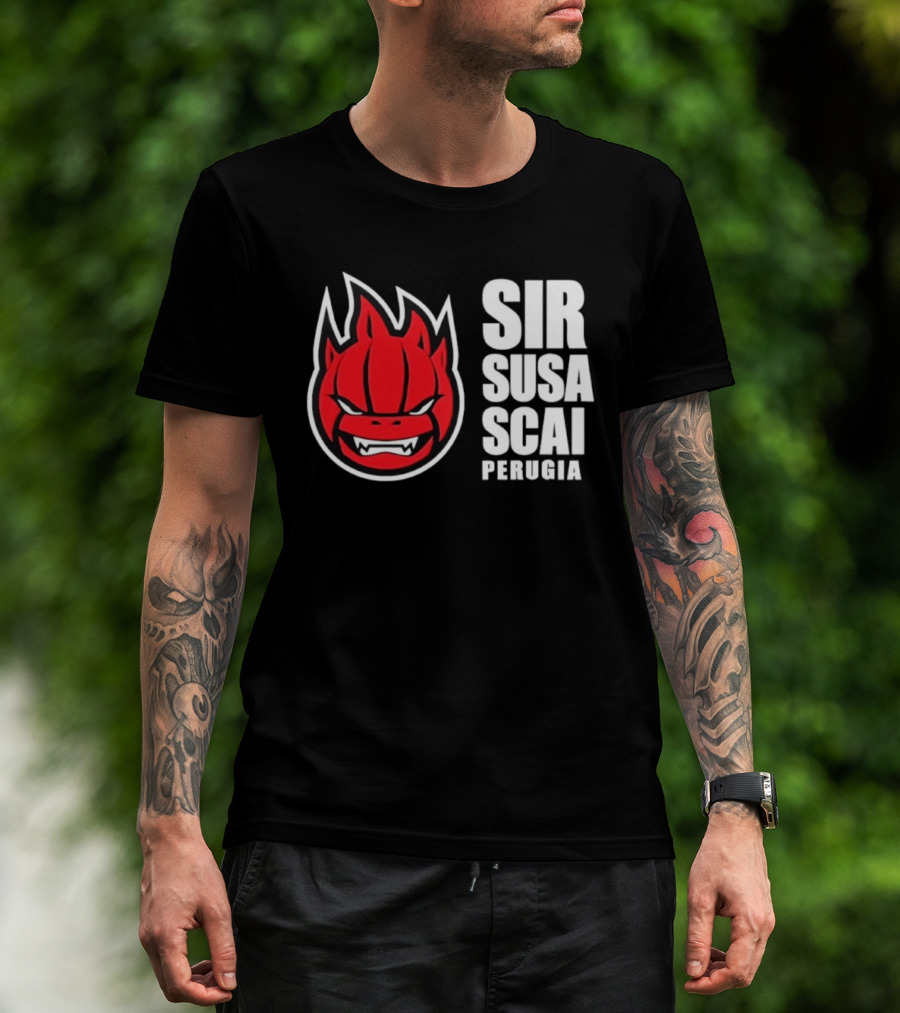Sir Susa Scai Perugia Fierce Flames T-Shirt