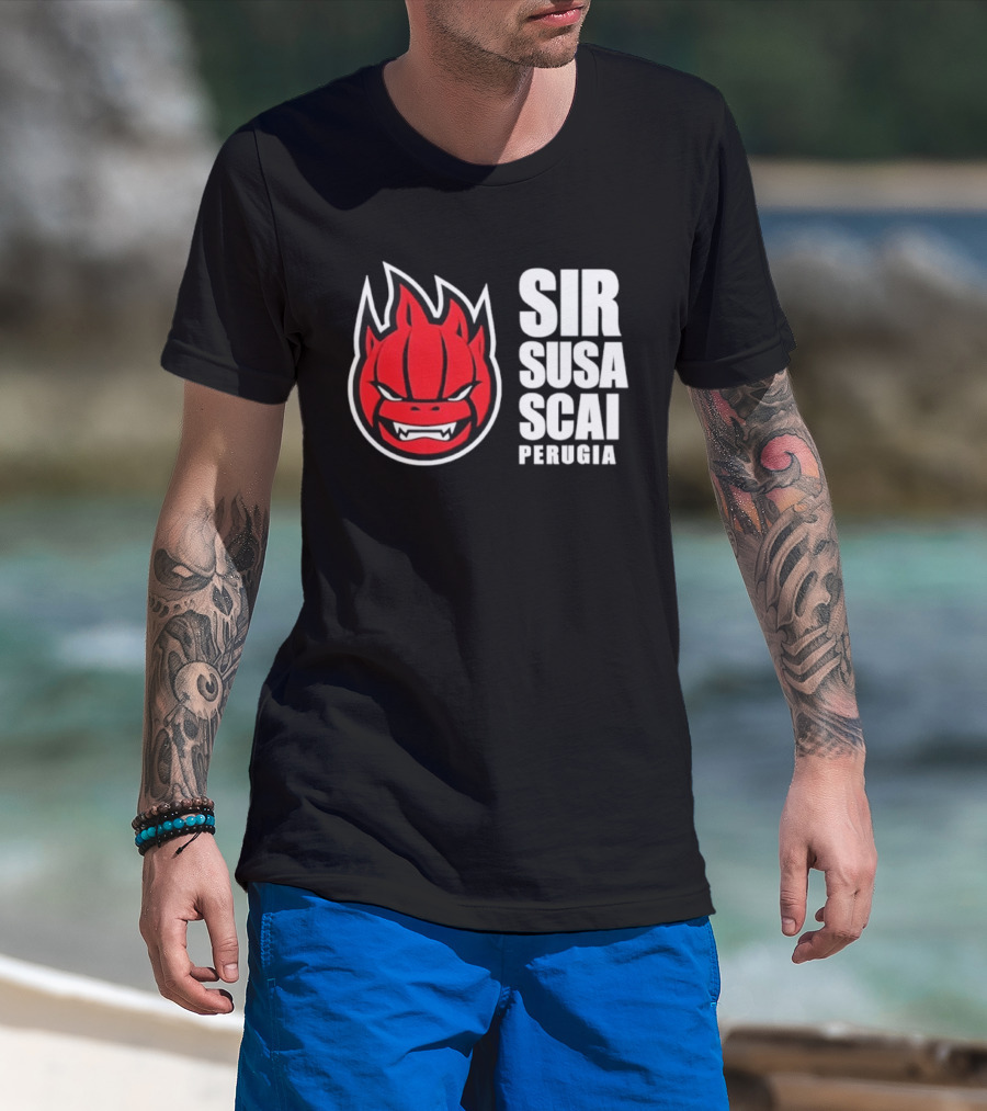 Sir Susa Scai Perugia Fierce Flames T-Shirt