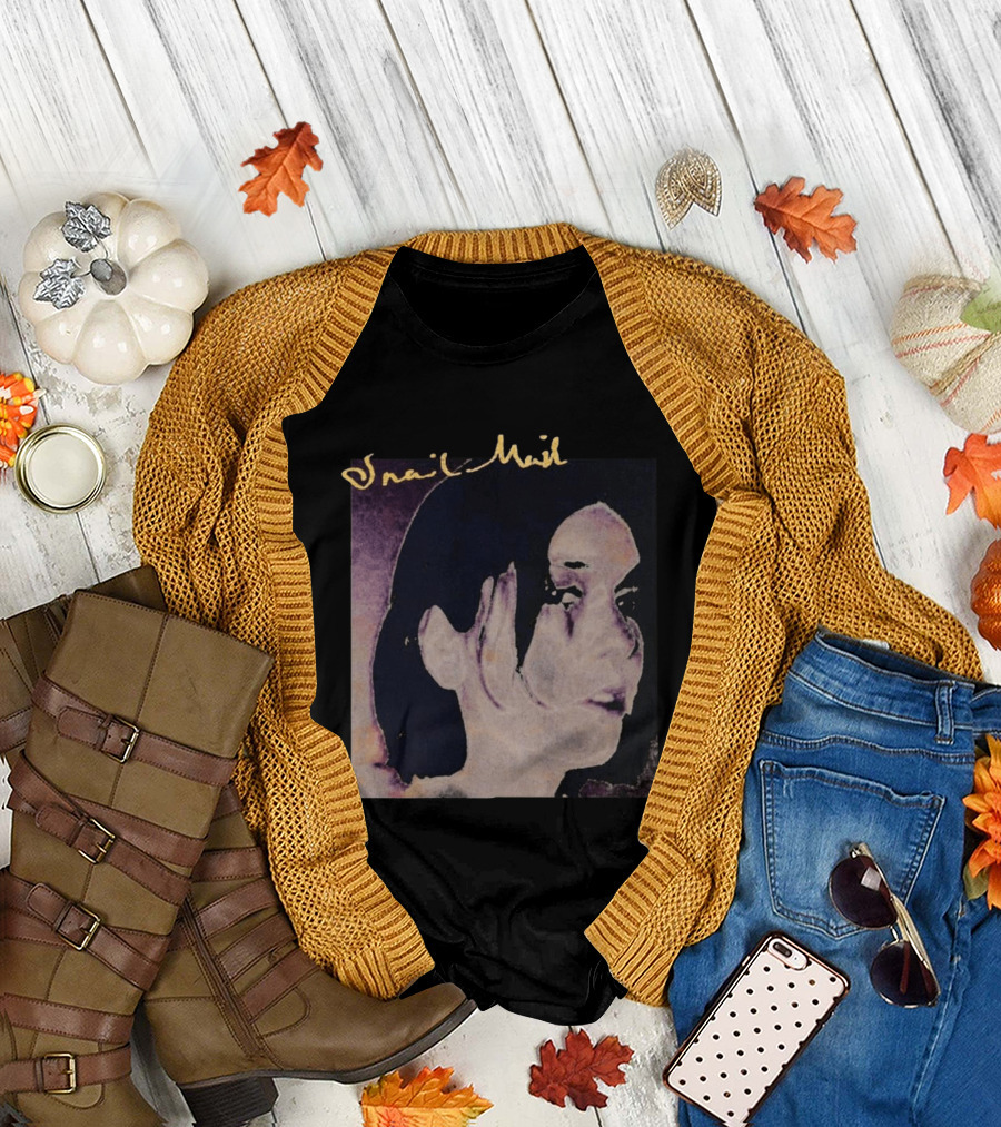 Snail Mail Distorted Face T-Shirt