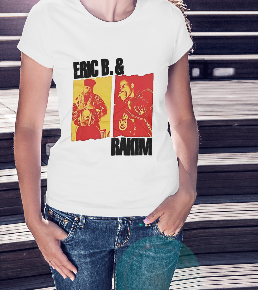Eric B And Rakim Ain't No Joke 1988 Vintage Hip Hop Legends T-Shirt