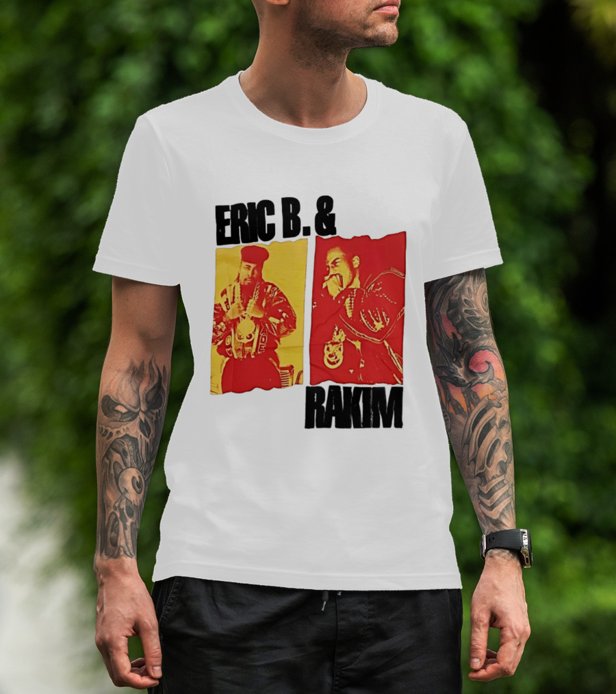 Eric B And Rakim Ain't No Joke 1988 Vintage Hip Hop Legends T-Shirt