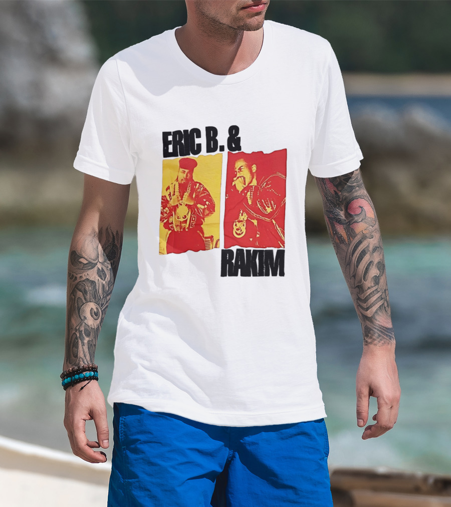 Eric B And Rakim Ain't No Joke 1988 Vintage Hip Hop Legends T-Shirt