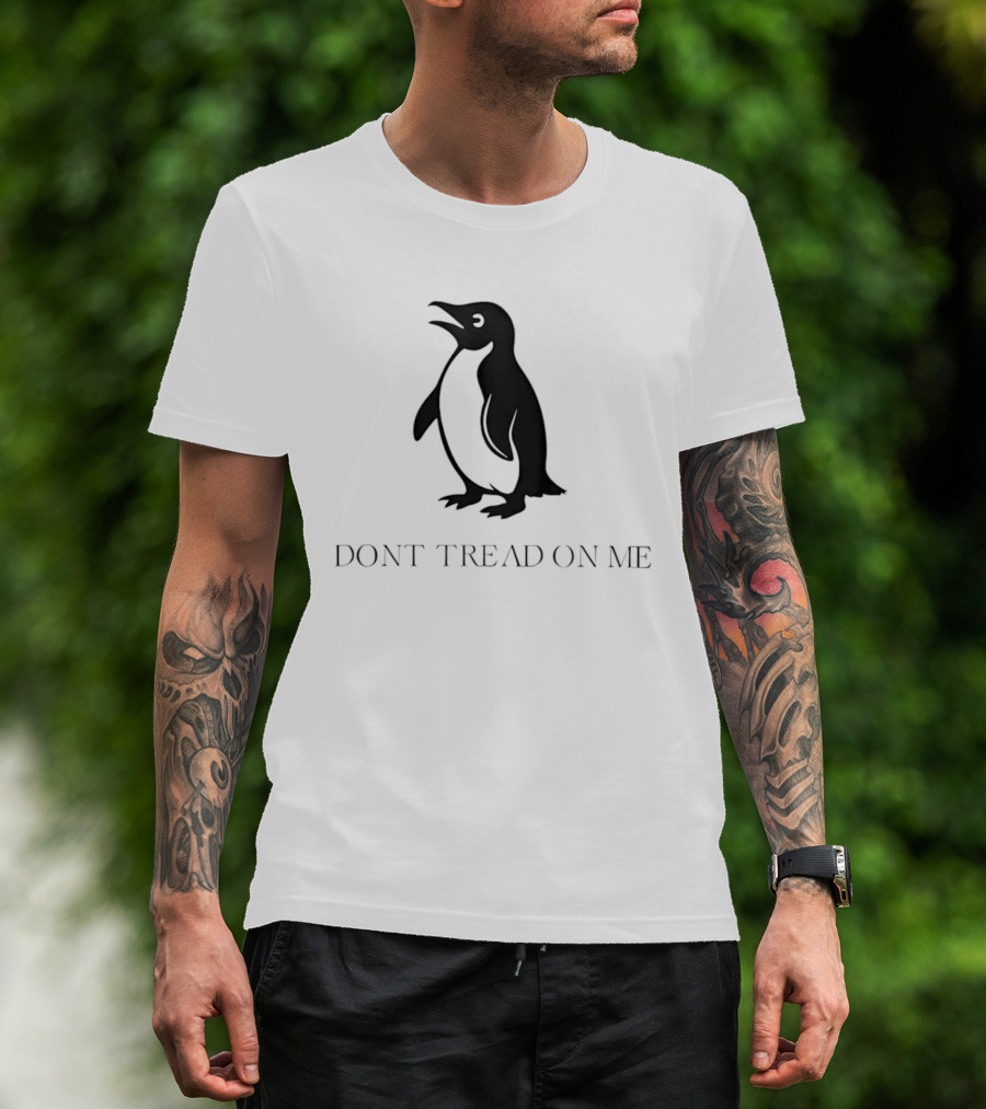 Penguin Don't Tread On Me T-Shirt