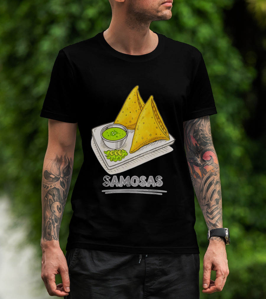 Samosa Lover Indian Snack Foodie Delight T-Shirt
