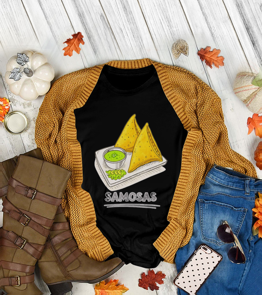 Samosa Lover Indian Snack Foodie Delight T-Shirt