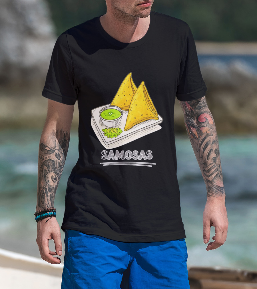 Samosa Lover Indian Snack Foodie Delight T-Shirt