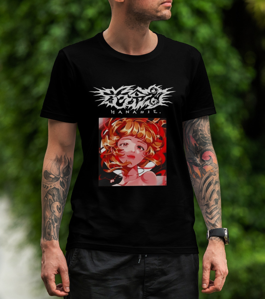 Hanabie Japan Metalcore Anime T-Shirt