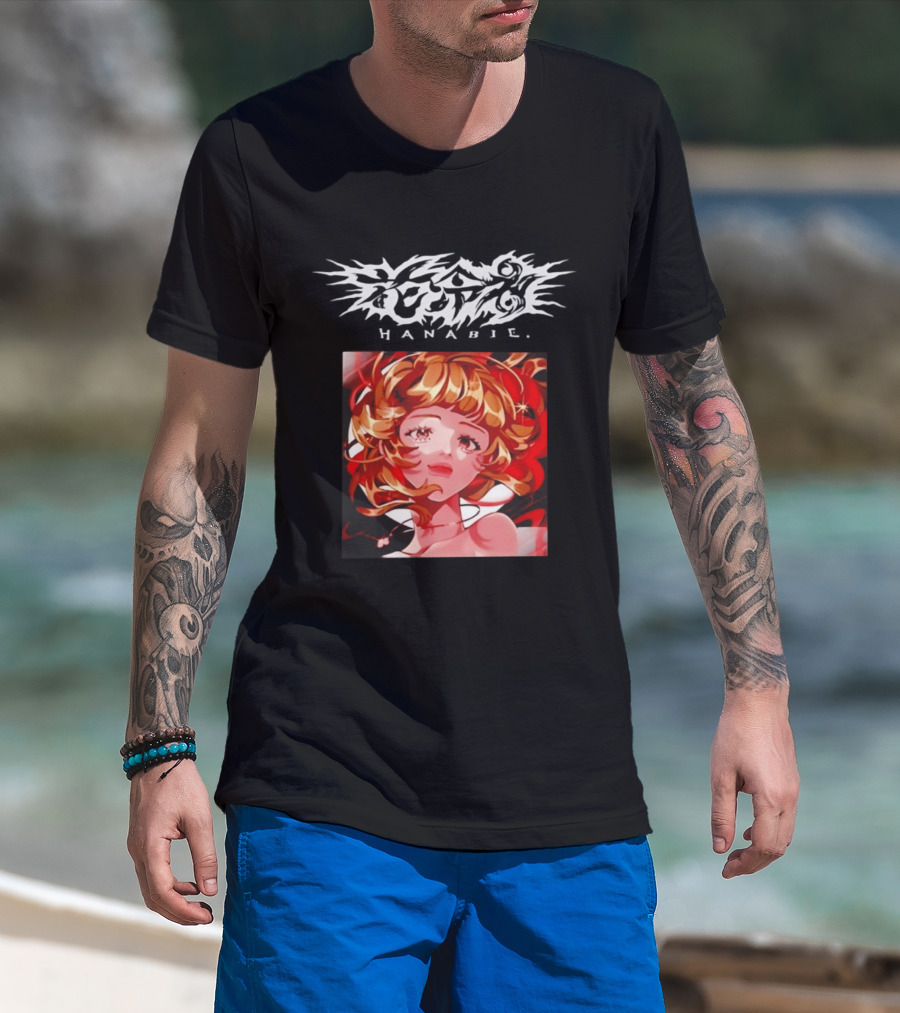 Hanabie Japan Metalcore Anime T-Shirt