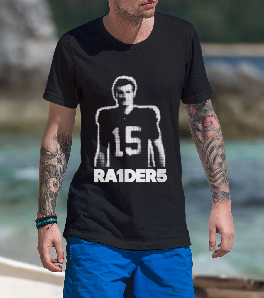 Indiana Hoosiers Fernando Mendoza 15 RA1DER5 Football Player Hero T-Shirt