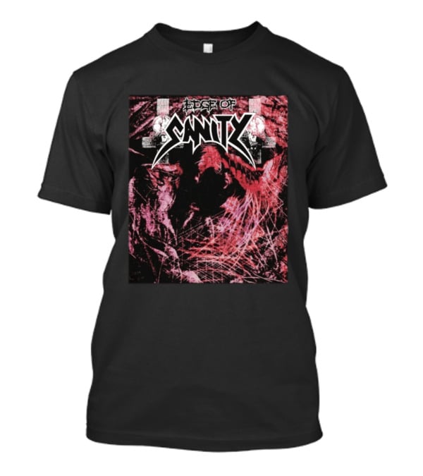 Edge Of Sanity Infernal Album Cover Black Metal Aesthetic T-Shirt