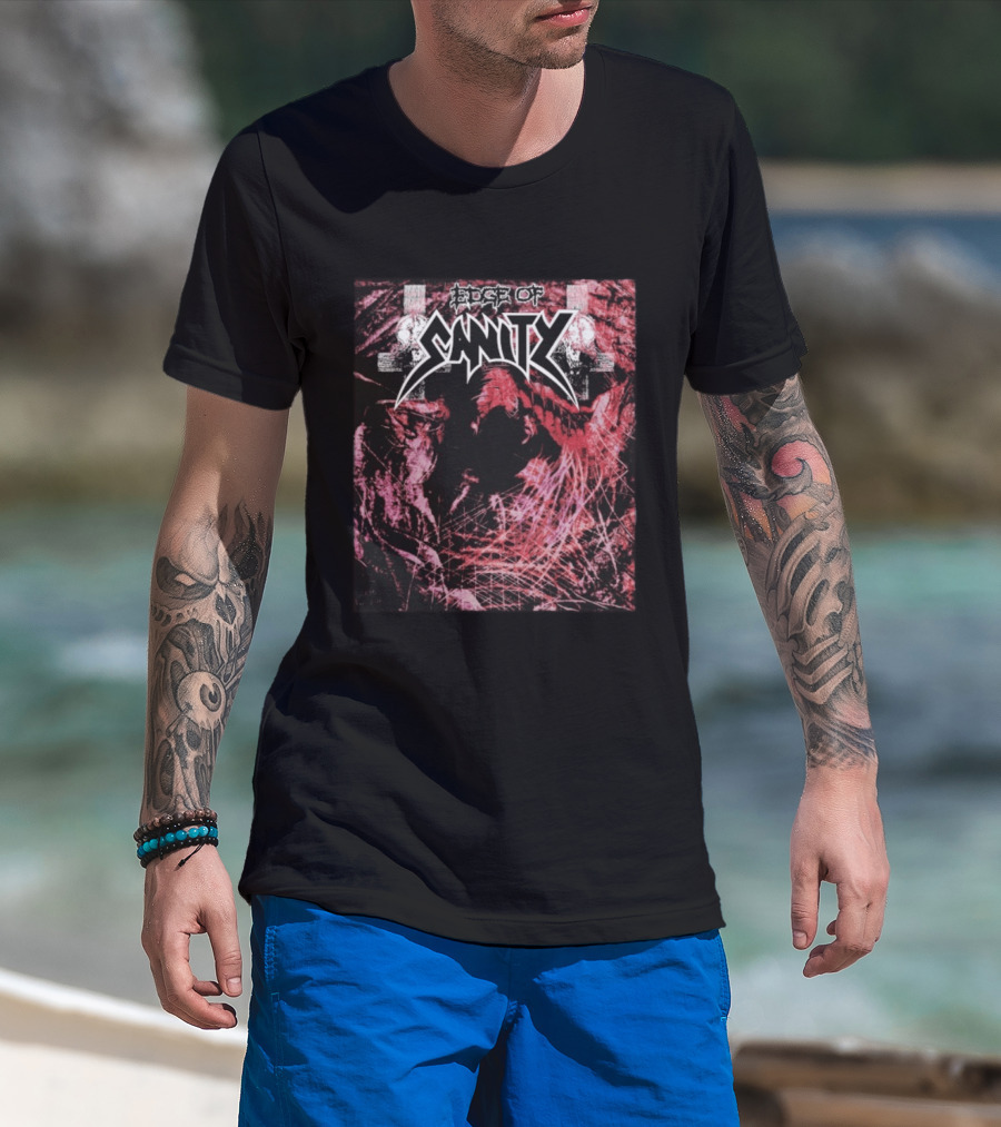 Edge Of Sanity Infernal Album Cover Black Metal Aesthetic T-Shirt