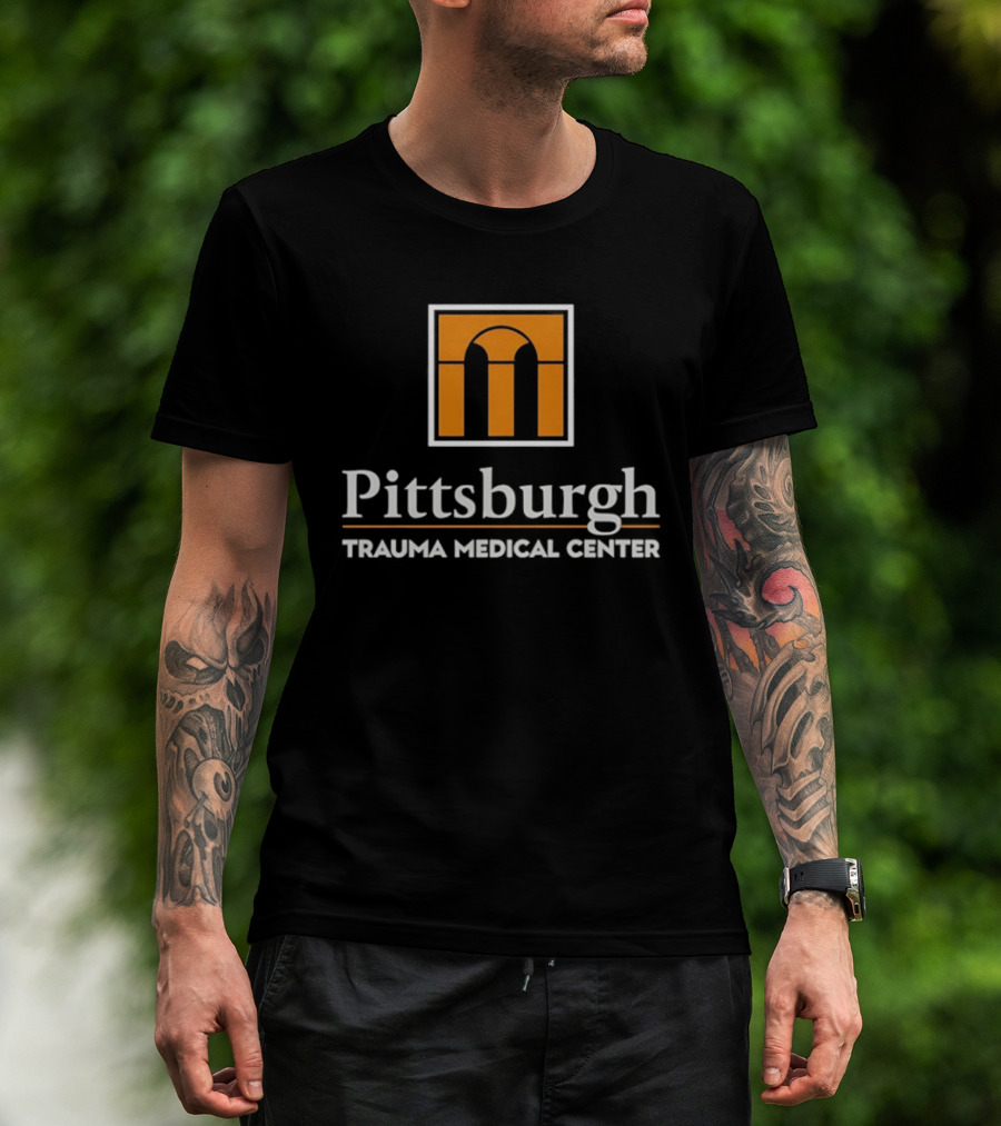 Pittsburgh Trauma Medical Center PTMC Arch T-Shirt